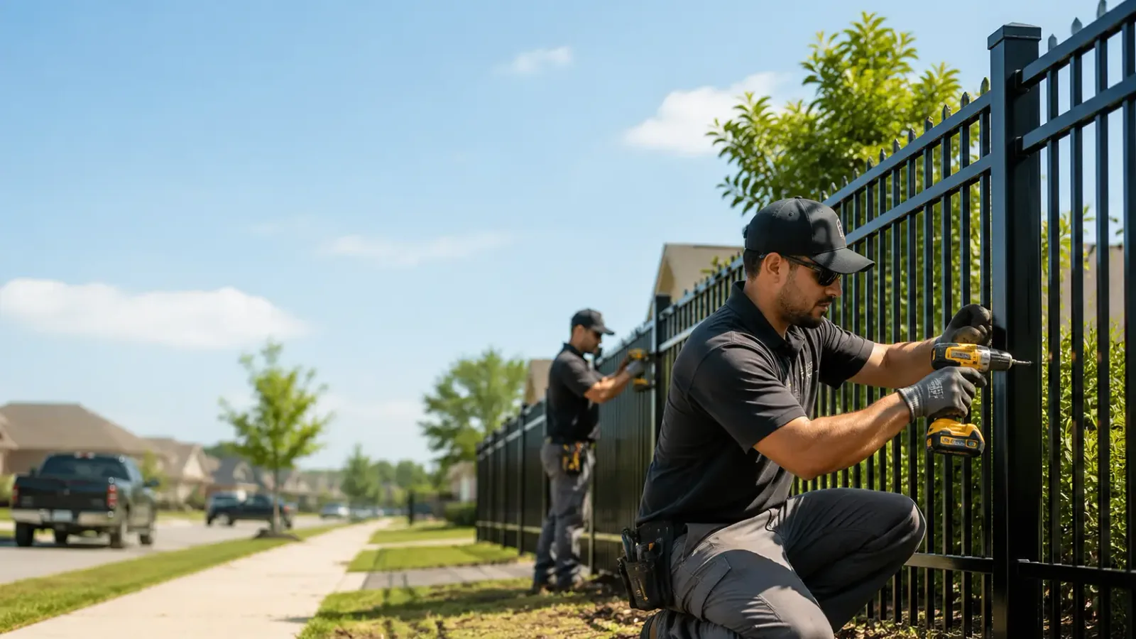 Metal Fence Installation in Rio, IL